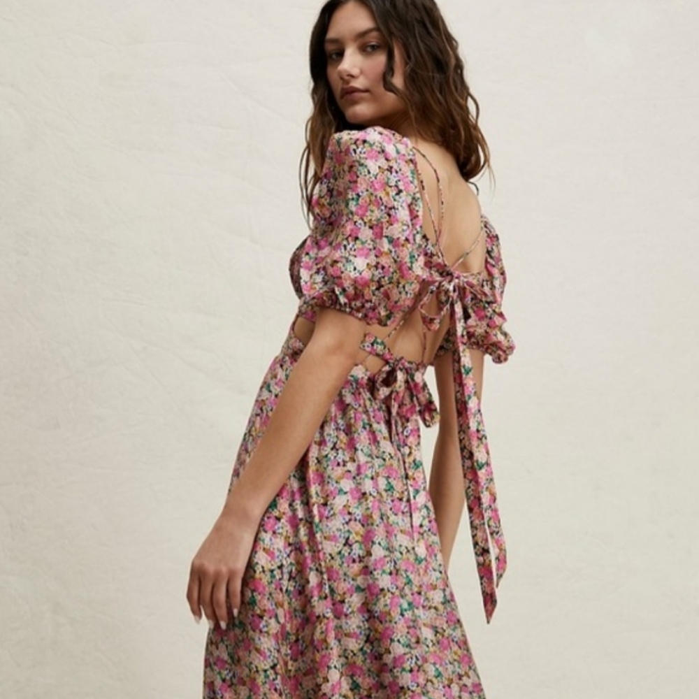 🍋For Love & Lemons Isadora Midi Dress - Picture 16 of 16